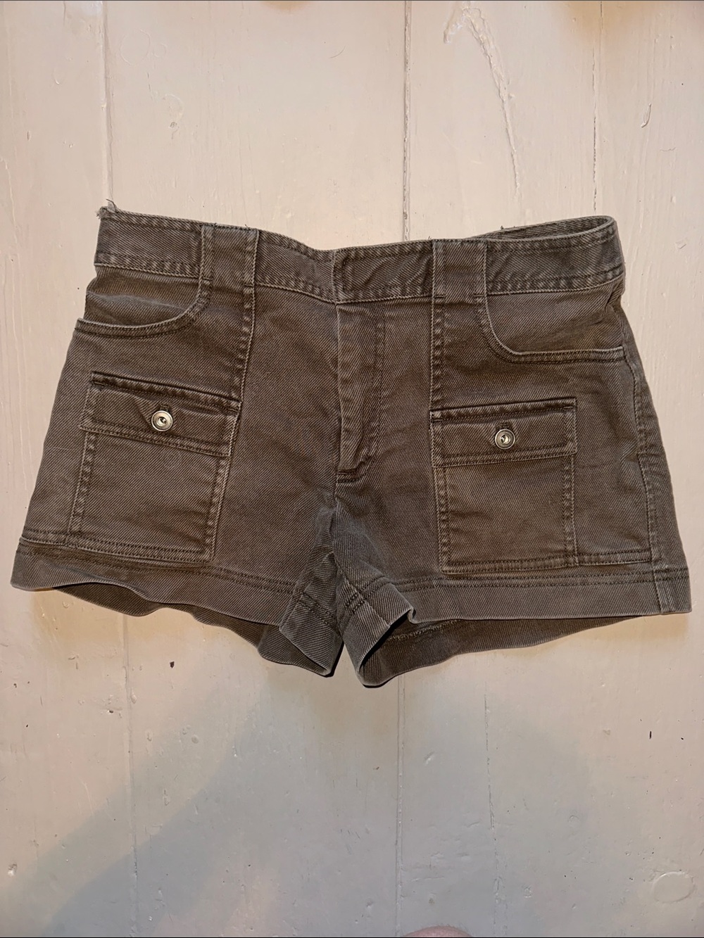 J. Crew Dark Gray Cargo Pocket Shorts
